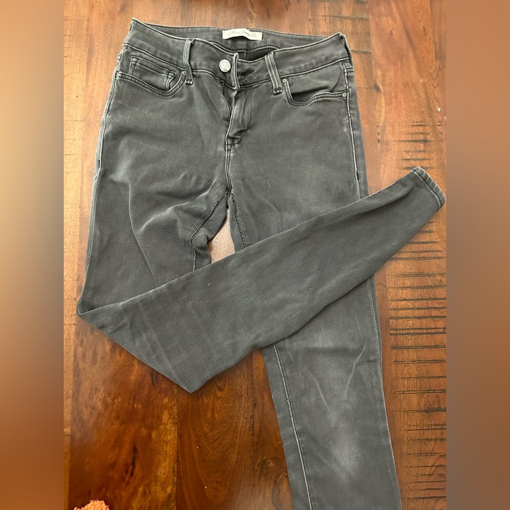 Grey jeans